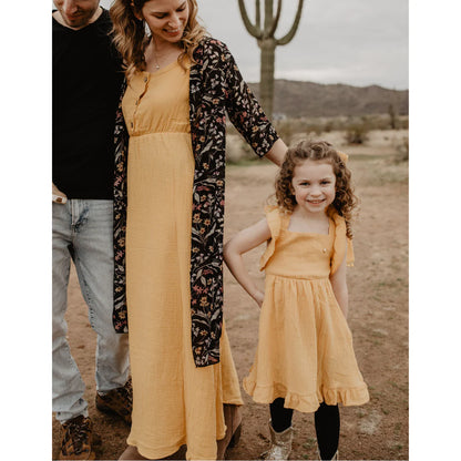 Matching Family! Child’s Yellow Dress