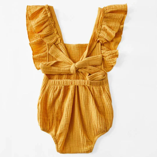 Matching Family! Yellow Infant Romper