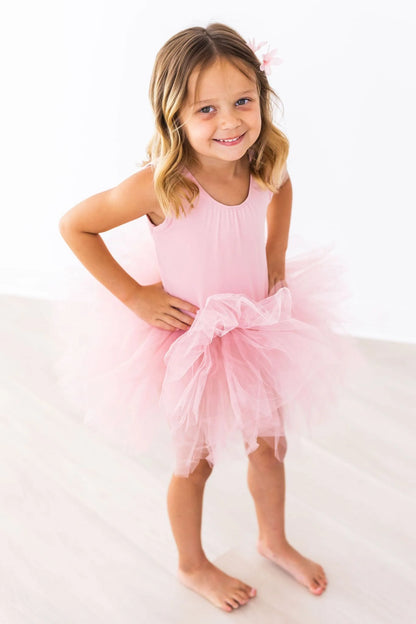 Mila & Rose Vintage Pink Tank Tutu Leotard