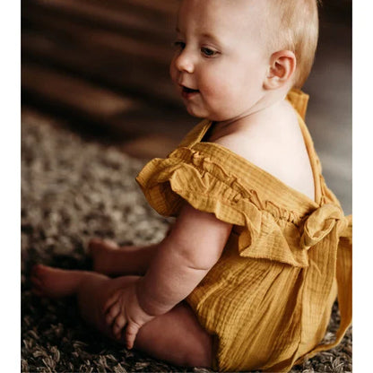 Matching Family! Yellow Infant Romper