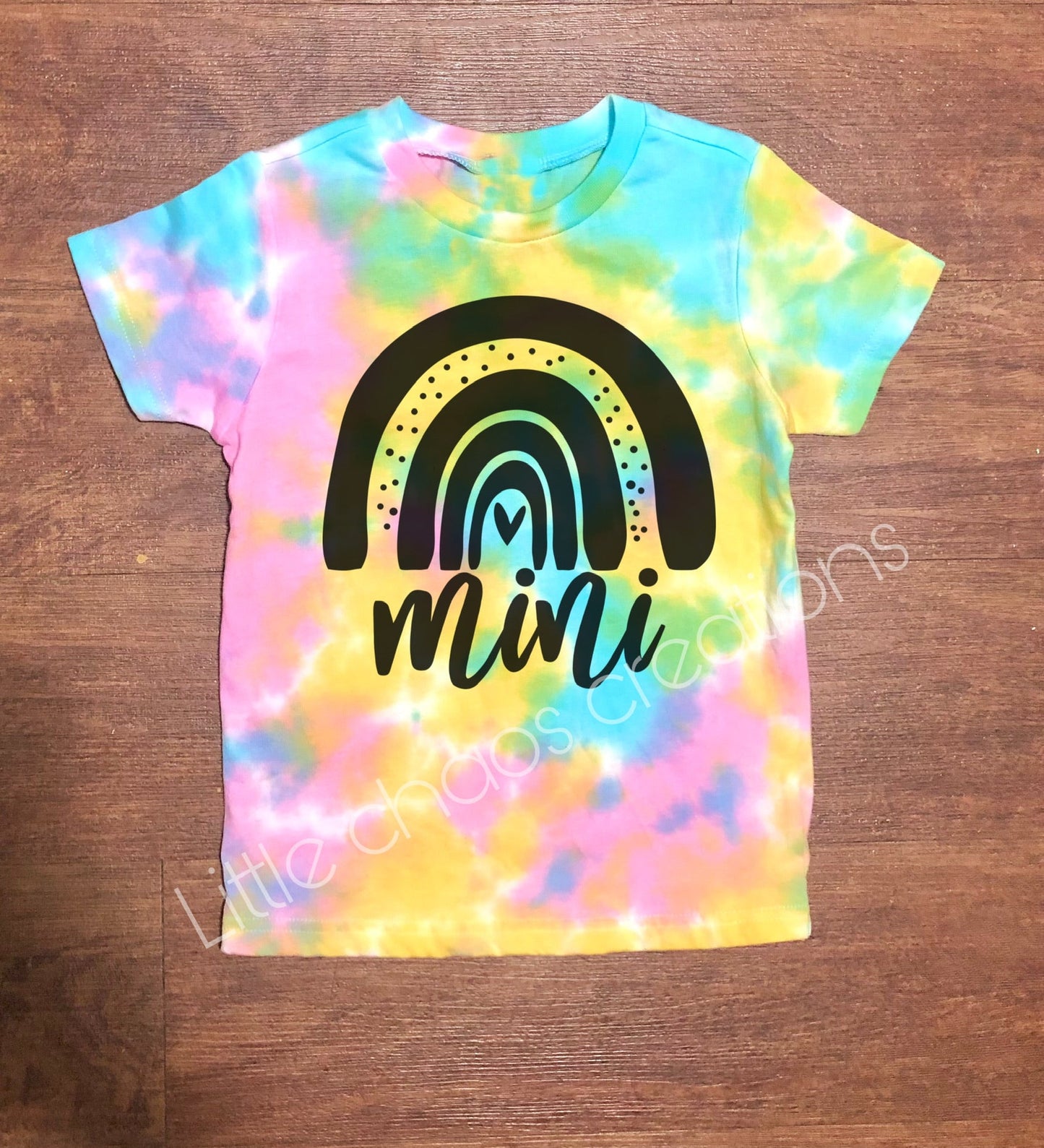 Tie Dye “Mini” Boy Girl Tee