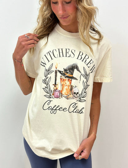 Witches Brew Coffee Club Graphic Tee - RTS