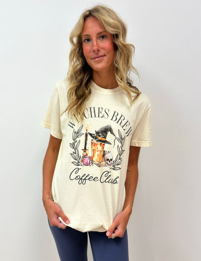 Witches Brew Coffee Club Graphic Tee - RTS