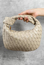 Braided Beige Handbag RTS