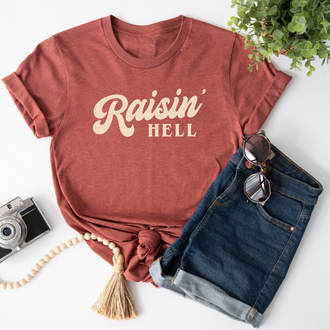 Raisin Hell Soft Graphic Tee